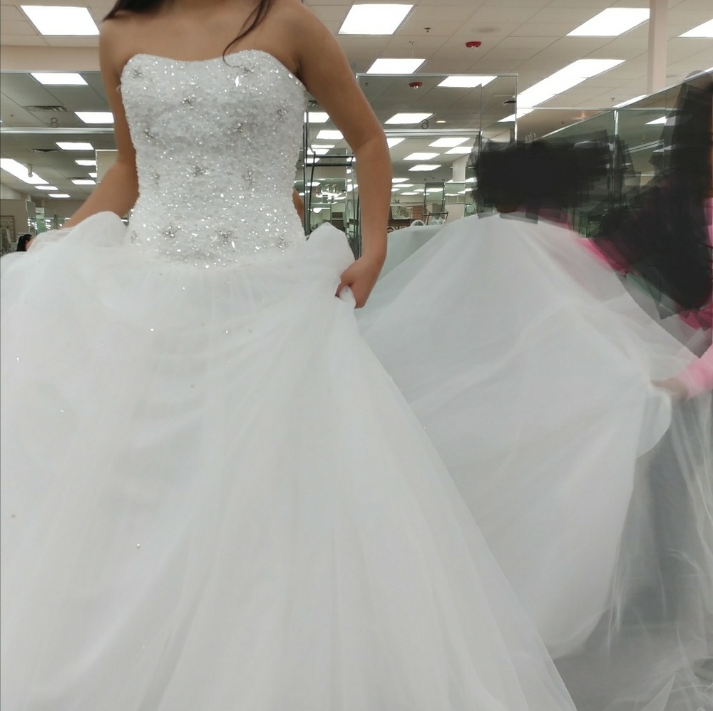 David Bridal Jewel Wedding Dress
